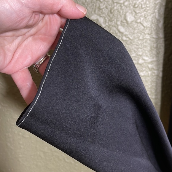 NWT DKNY SILK LONG SLEEVE TOP - Picture 4 of 12